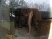 Fantasy Neighbor Caught Me Gooning Throw Window Shopping They Got A Free Show