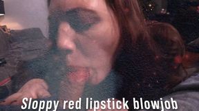 Eves Sloppy Red Lipstick Oral 07