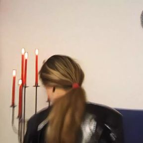 German dominatrix bangs to bondage