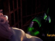 Furry Hentai - Dragon jerk off to Dog