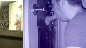 Str8 guy at the gloryhole by gay