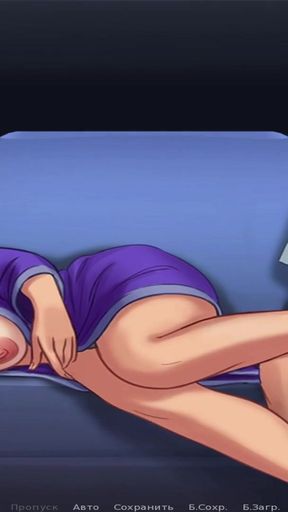 Thrilling moment from "SummertimeSaga - Mature Mom Watches an Erotic E1 # 48"