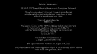 Uklippet ung homoseksuel fyr i solo-onani med eksplosiv sædbehandling