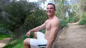 Hairy Solo Guy Jacks His Meaty Cock - Sean Cody