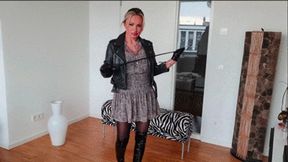 Leather Bitch With A Swishy Whip (HDTVWMV) – Lady Olga