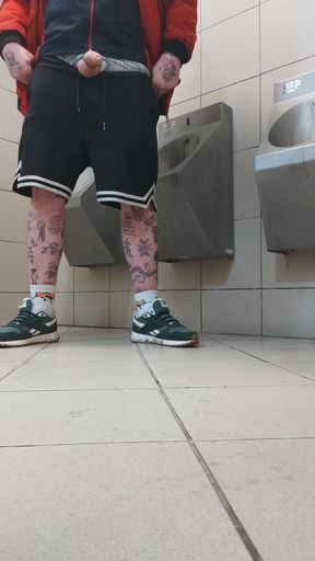 Solo at public toilete.. Opava