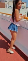 CHARLESYKATALINA - Charlesy Katalina's Neiourly Affair: A Hot 18-Year-Old Babe on the Roof!