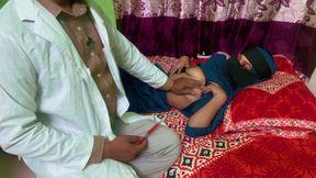 Doctor see his pleasant&#039;s boobs and fucked hard