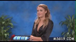 Blondie gets impaled on ding-dong