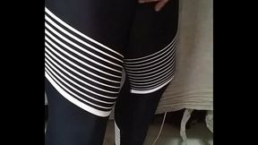 First video Lycra/video en Lycra 1/2 NIKE SPEED BLACK AND WHITE