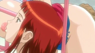Anime porn – Ample-Bum COUGAR Gets Stuck! [UNCENSORED]