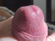 Super zoom cumshot. boy jerk off his cock