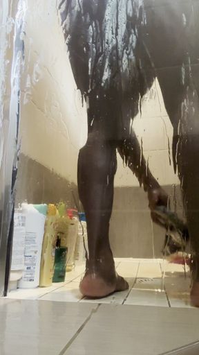 Joss After Surf Shower Part 2