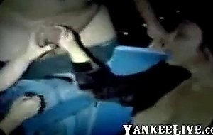 Cuntdeluxe and beth anne in the theater