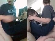 Heather Kane rides Cock in College Dorm for CREAMPIE SURPISE!