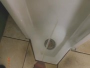 Taking a piss break at a local hardware store