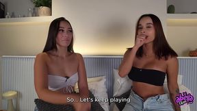 truth or dare game ends up in a threesome