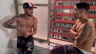 O Parça da favela me mamou igual um bezerro