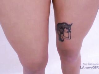 Classic brunette hair gal got enticed by the producer