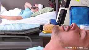 Doctors Adventures - Nurse Noelle Easton Sucks and Fucks Patient Jessy Jones