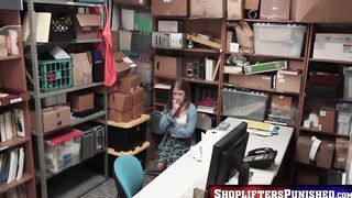 ShopliftersPunished.com - Brooke Bliss slammed deep by big dick cop in the office tak