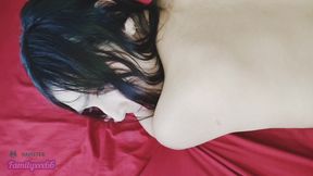 My Stepdaughter's Ass in a Doggy Position and Very Close up Very Rich