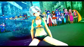 Seductive Anime Beauties Dazzle in Steamy Runway Fantasy Extravaganza