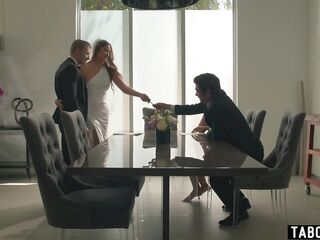 Hot Lalin girl bride screwed by the groom with some other pair there