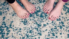 GIANTESS - Allegra Cee & Catherine Foxx - Tinies in the Hotel HIDEF