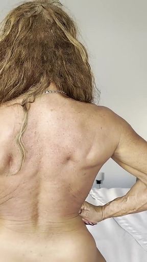 Debra Dandrea Does Some Hard Flexing for Cj