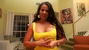 Latina Bombshell Jolla Sucks Cock And Gets Fucked