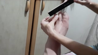 The pedicure master gave me not only a pedicure, but also cunnilingus - IkaSmokS