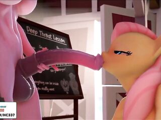 MY LITTLE PONY SHEMALE HENTAI FLUTTERSHY ORAL SEX - FUTANARI YIFF MANGA ANIMATION