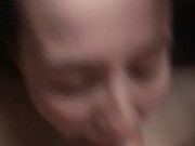 Wake Up Face Fuck Throatpie • Cum deep in her throat for breakfast yummy