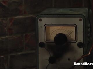 Deep Strapon Penetration In BDSM Lesbian Threesome With Slaves