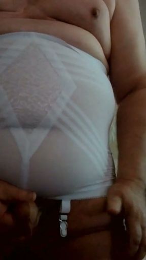 WIENER GIRL - short girdle cumming compilation   Clip 2