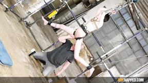 Dom Sean Taylor filled restrained twink Elio Amari with cum