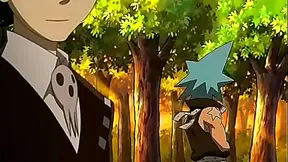 Maka Surrenders to Souls Temptation in Steamy Ninja Fantasy