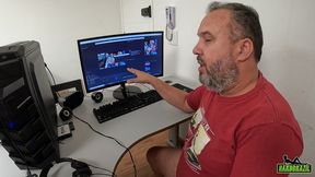 depois de editar o video da gostosa acabei fudendo ela outra vez no escritorio - suzy anderson - binho ted