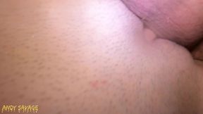 creampie surprise for petite goth girl