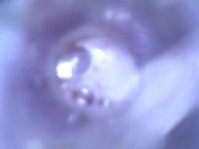 View inside cock while jerking and cumshot ( camera inside dick )