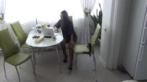 she got the contract a