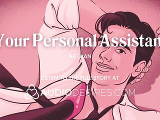 ASMR Boy Pliant Femdom Audio Porn - Assistant Punished by His Bossy Girlfriend