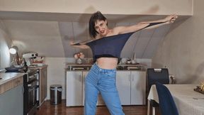 It is time for some clothes destruction