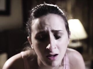 Ashley is having sex with her boyfriend. But her stepdad wants her to keep her viriginity for him!