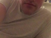 upside down eating own cum