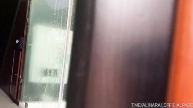 The young stepmother again gave herself to her stepson. - I will warm you step mom