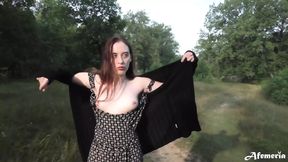 Naughty girlfriend loves to fuck where can see us