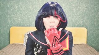 Ryuko Matoi was banged by Nude Professor inside all holes