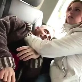 Stunning Body Babe From Germany Fucks a Hard Dick in the Car